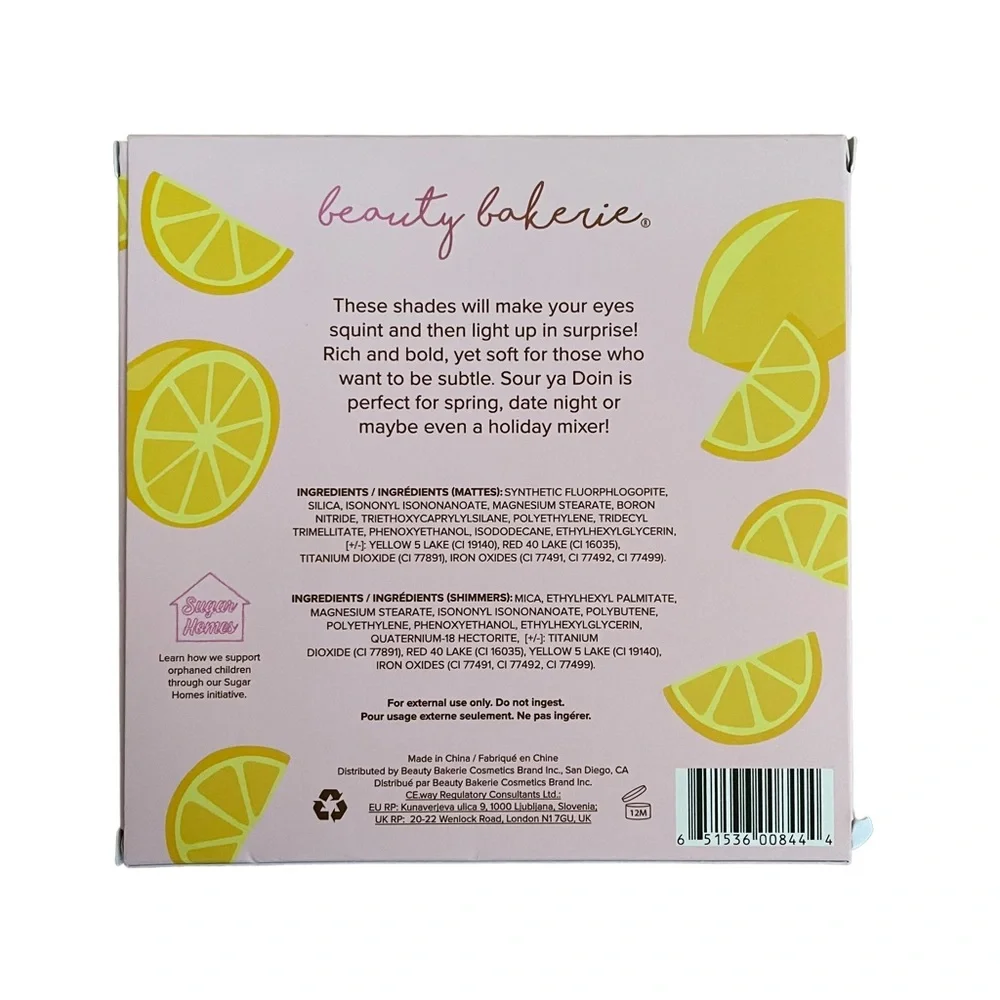 New Beauty Bakerie Makeup Beauty Bakerie Sour Ya Doin' Eyeshadow Palette